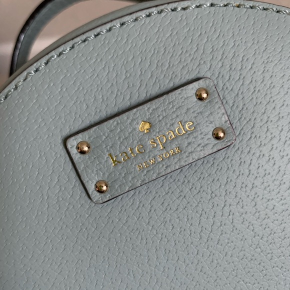 Mini Light Blue Kate Spade Backpack - Picture 3 of 5
